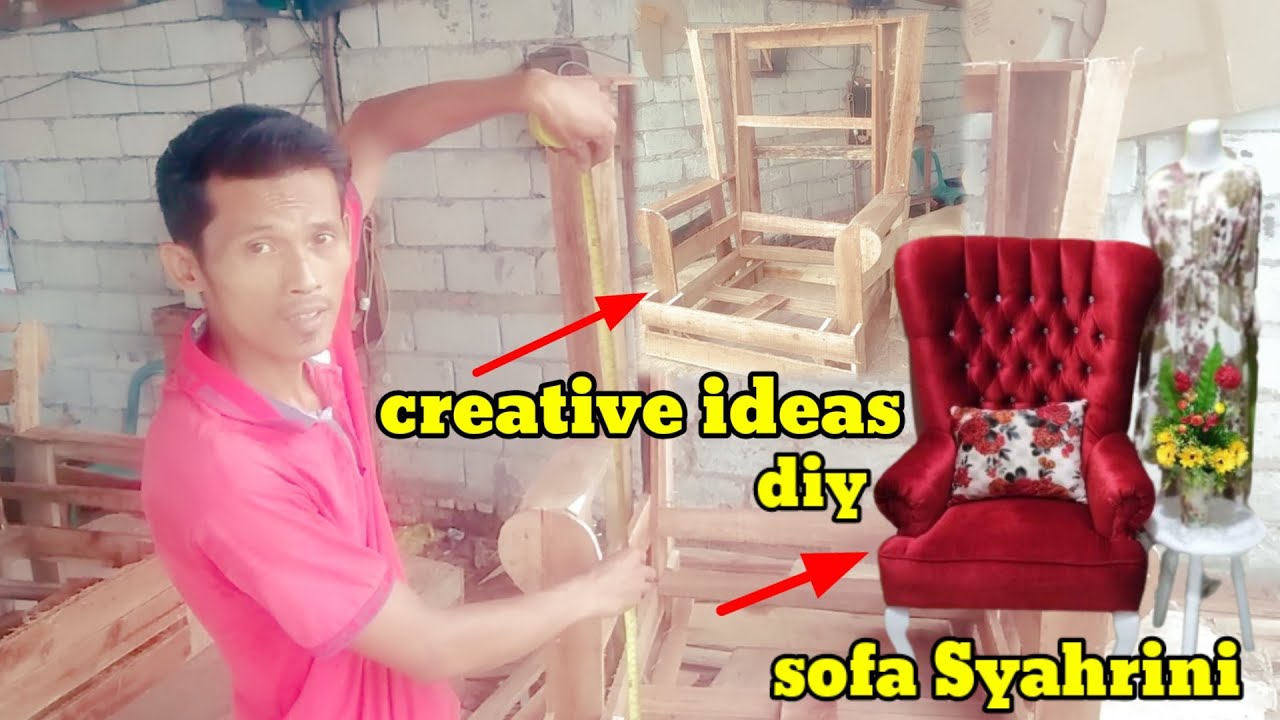 Creative ideas diy, sofa Syahrini