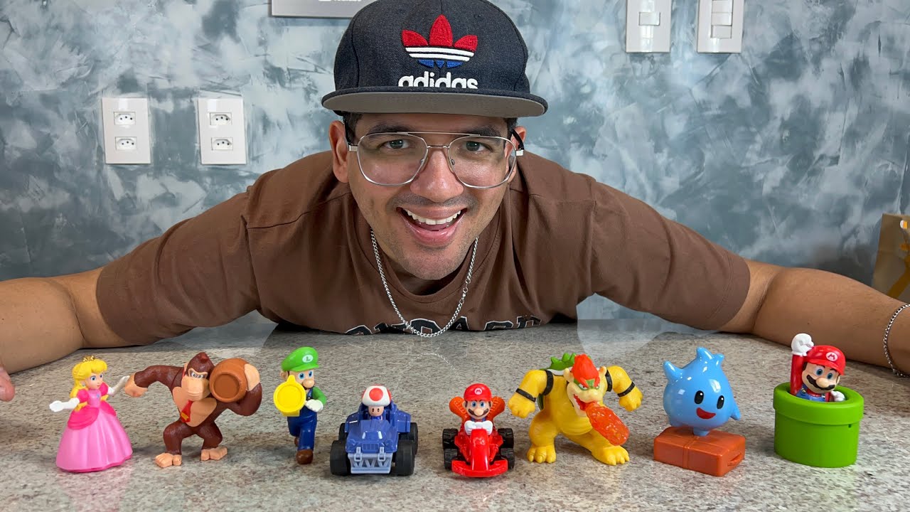 COMPREI A COLEÇÃO DO SUPER MARIO O FILME NO MC LANCHE FELIZ DEZEMBRO 2022!