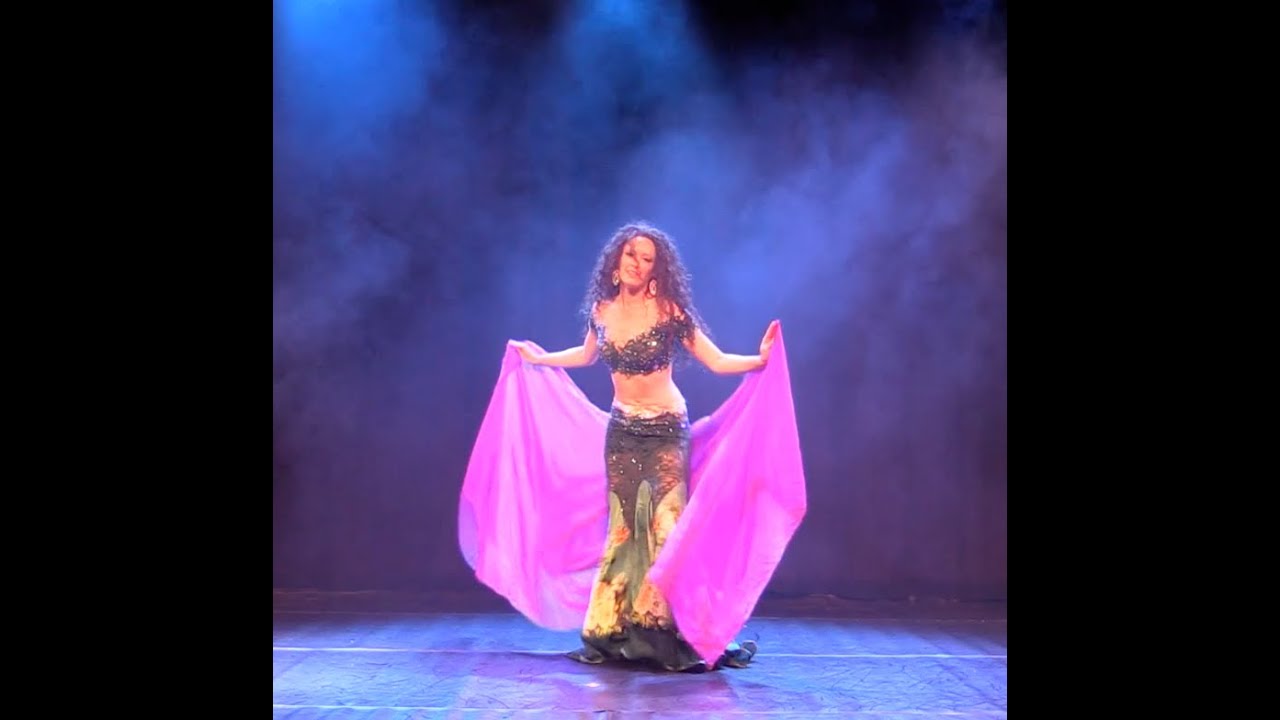 Swiss #bellydancer S&eacute;verine | Veil dance  [MARIO KIRLIS - BEL BEIT]