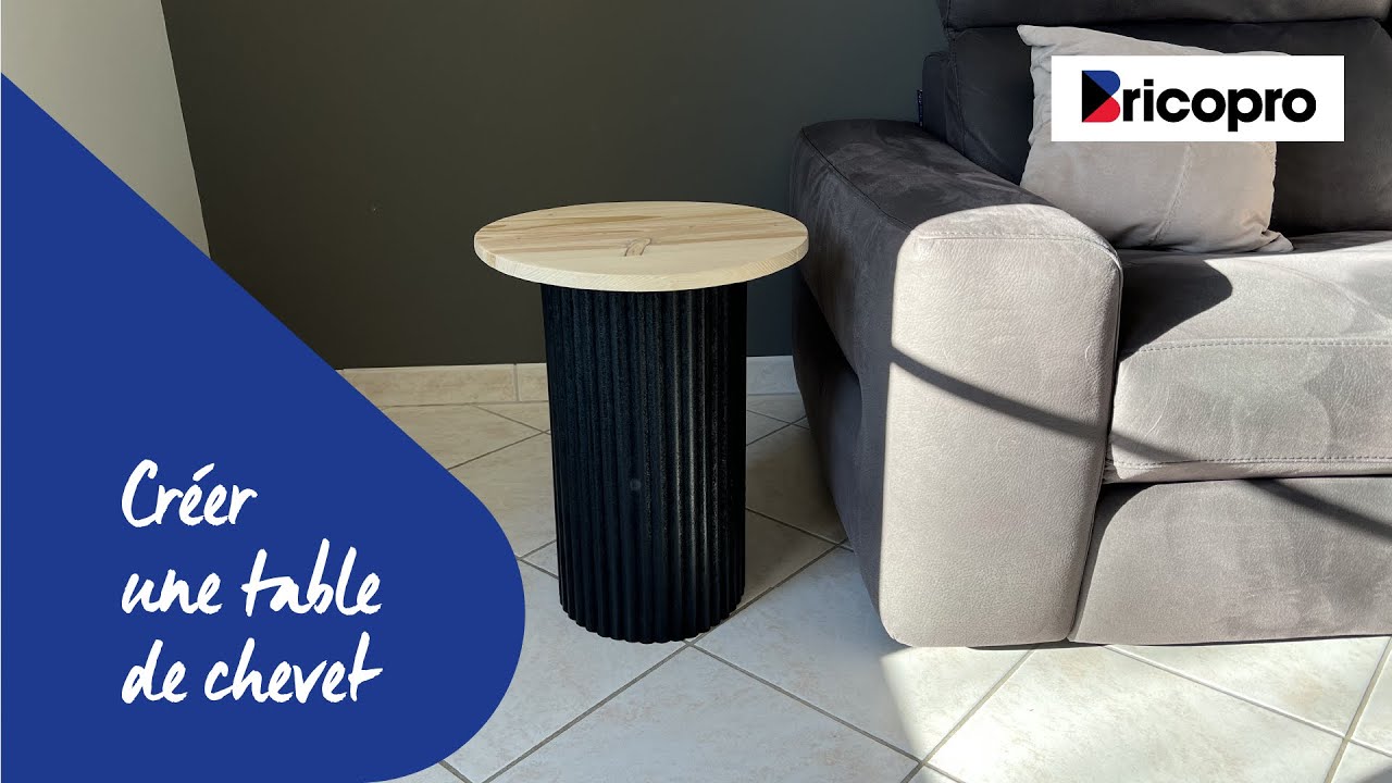Comment créer une table de chevet ? | Bricopro