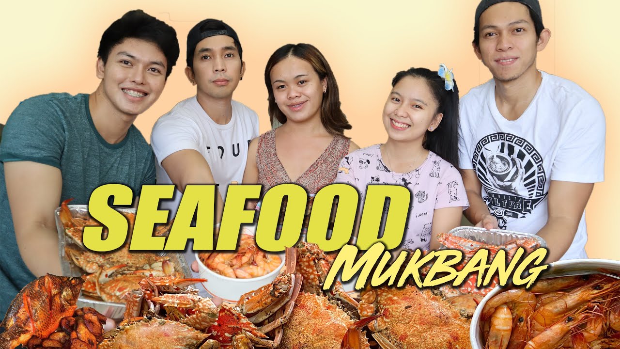 SEAFOOD MUKBANG w/ "Pinaka" Twist | Jasper Amorin