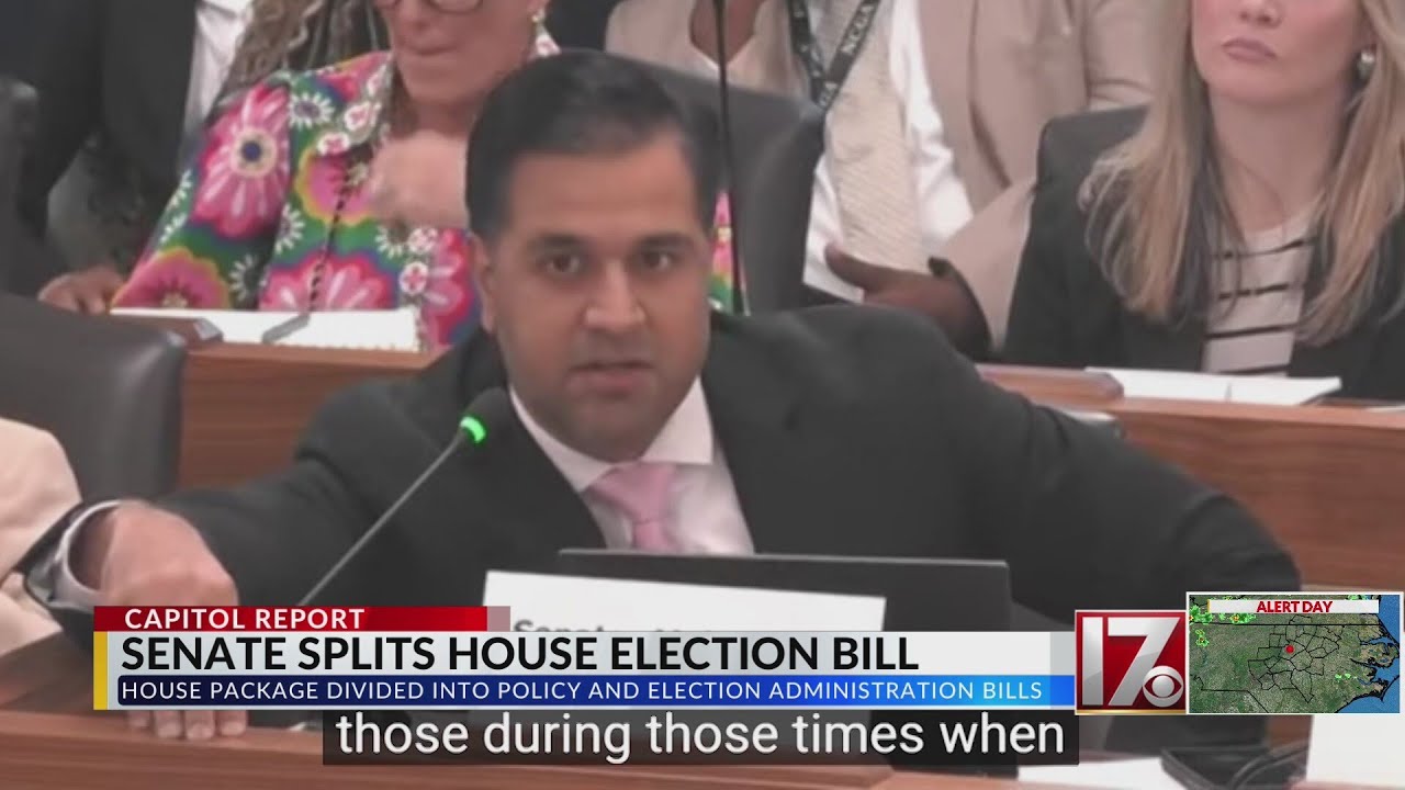 Senate splits House election bill into two separate measures