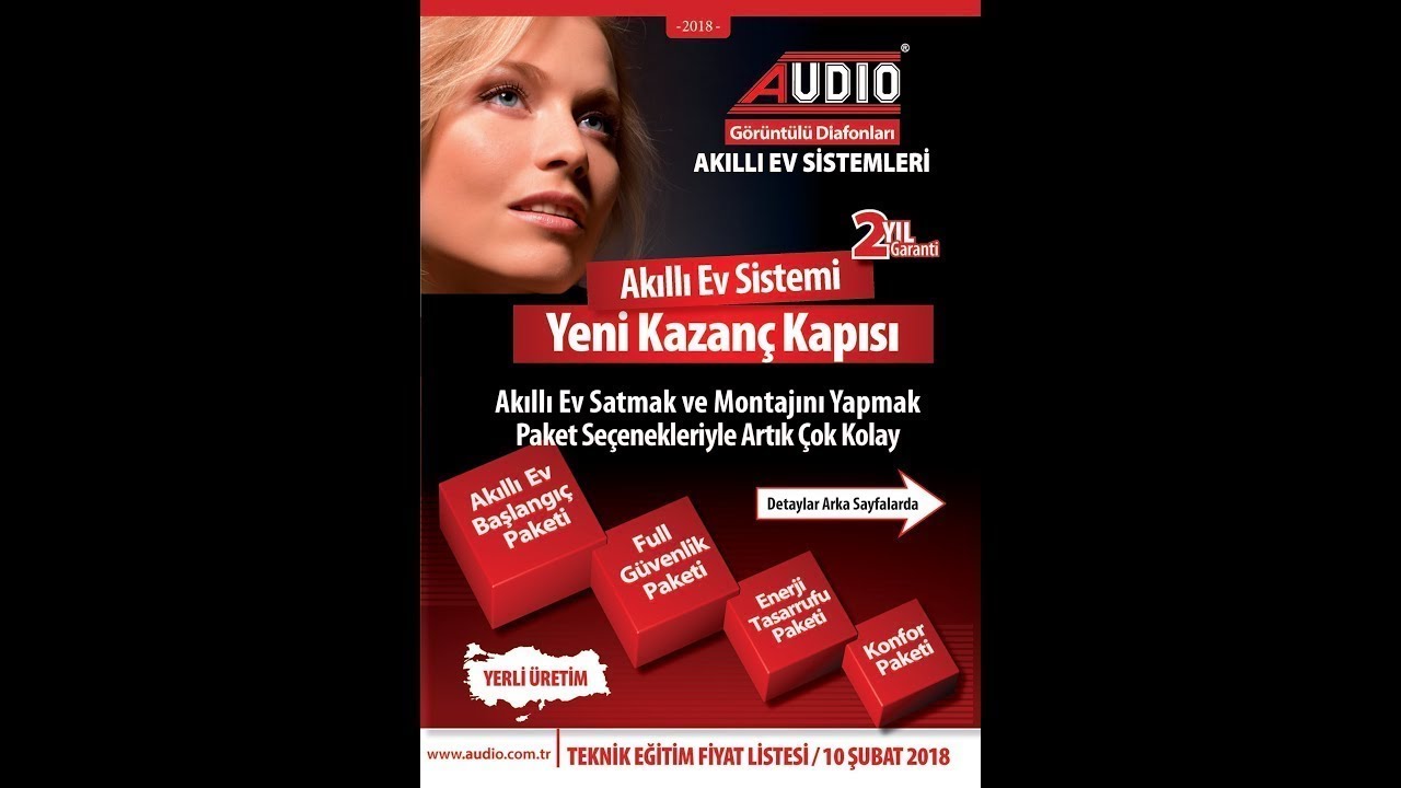 AKILLI EV PAKET EĞİTİM FİLMİ VE FABRİKA FİLMİ..
