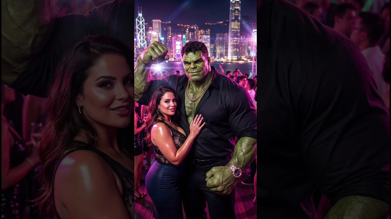 Hulk Ka party style  