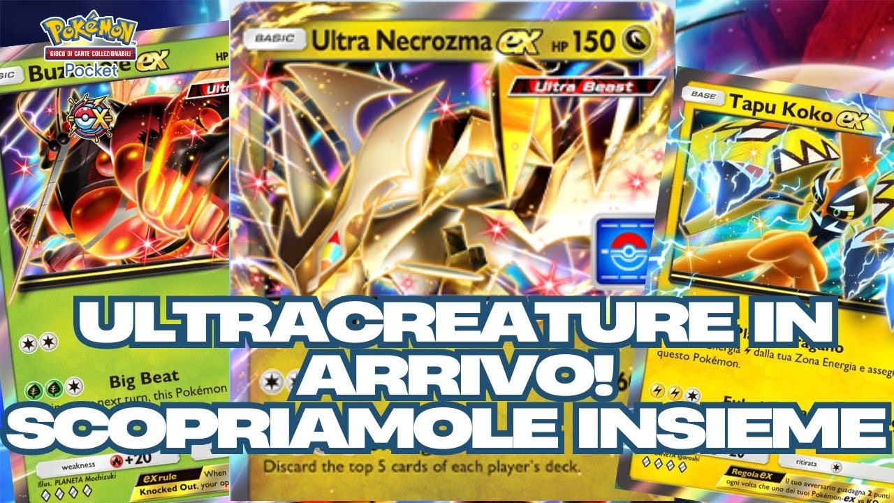 Crisi Ultradimensionale: le Ultracreature invadono Pokémon TCG Pocket!