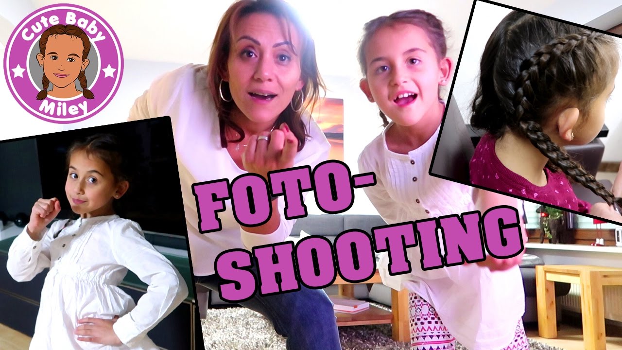 MILEYS FAMILIEN FOTOSHOOTING  Friseur und Tanzeinlage mit Mama  | CuteBabyMiley