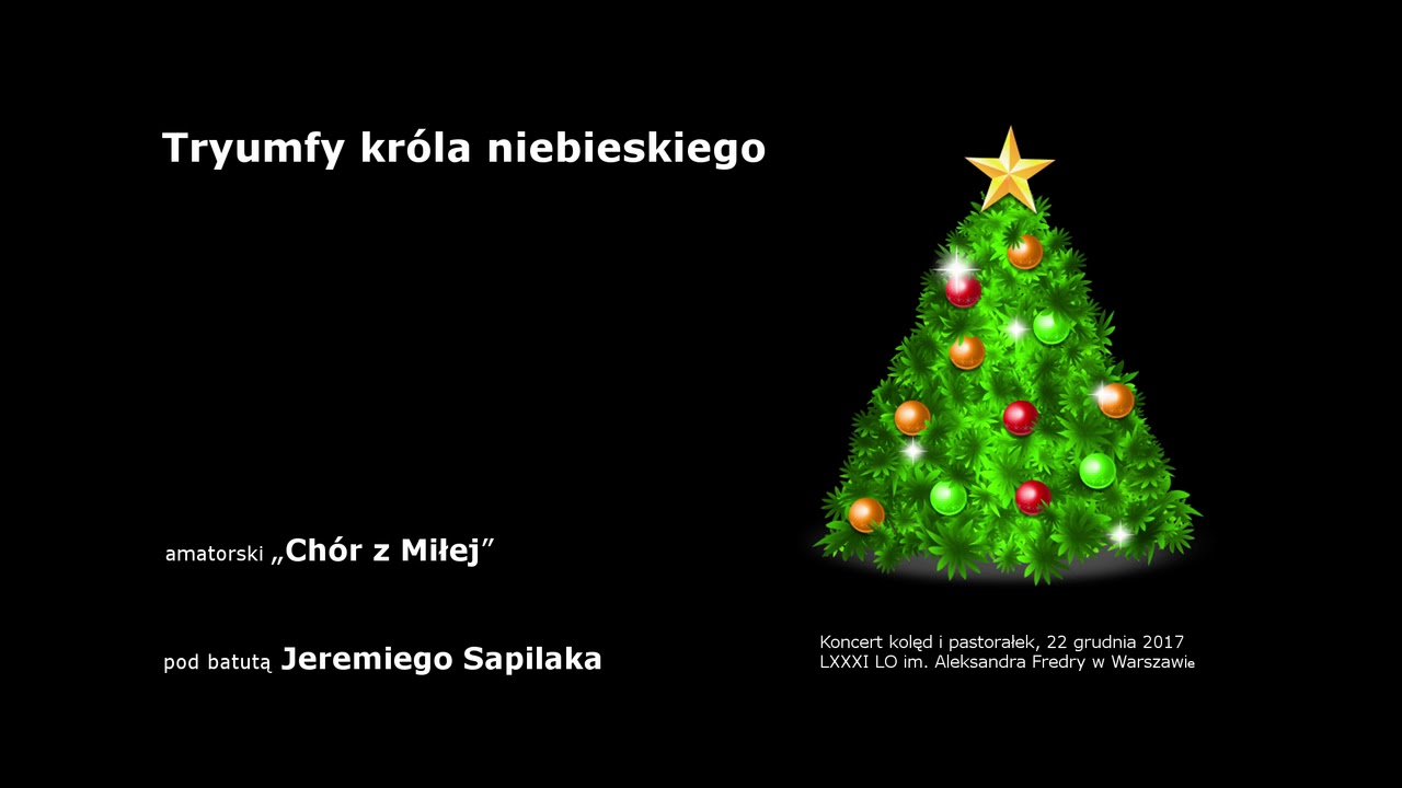 Tryumfy Kr&oacute;la Niebieskiego &bdquo;Ch&oacute;r z Miłej&rdquo;