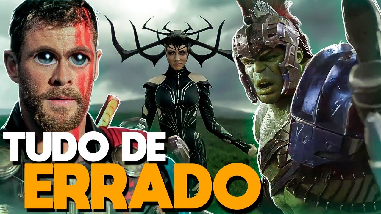 TUDO de ERRADO com THOR: RAGNAROK
