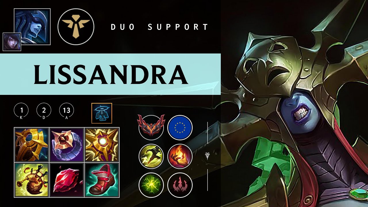 Lissandra Support vs Vel'Koz - EUW Grandmaster Patch 26.01