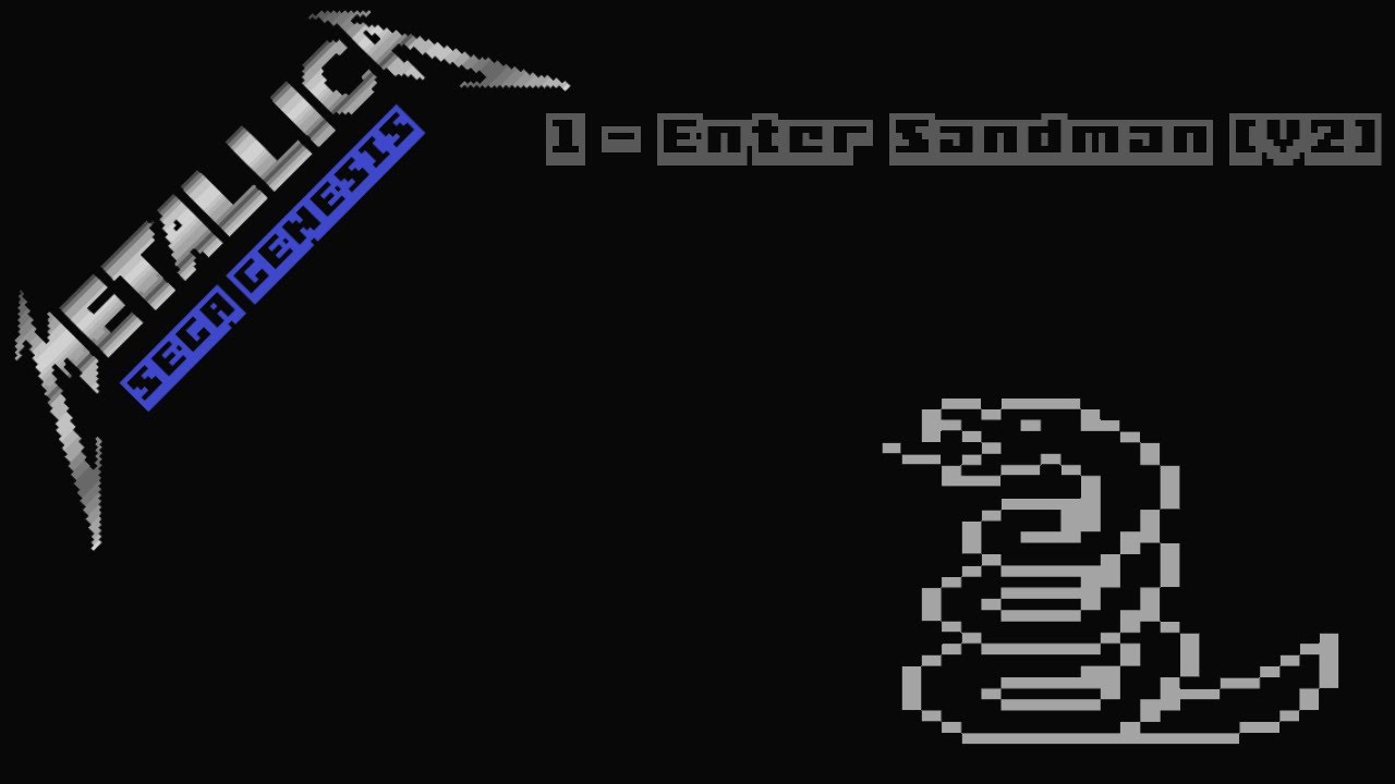 Enter Sandman [V2] | CHIPTUNE | [16-bit; With Bitcrushed Vocals]