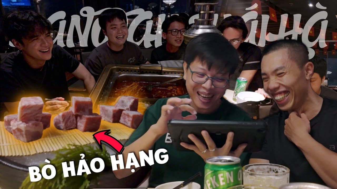 [Bomman Vlog 67] ĂN HẾT THỊT BÒ Ở MANWAH CÙNG LEOPARD VÀ AE STREAMER/CASTER