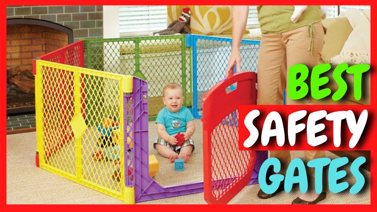 Top 5 Best Safety Gates For Baby On Amazon | Indoor- Outdoor Play Space