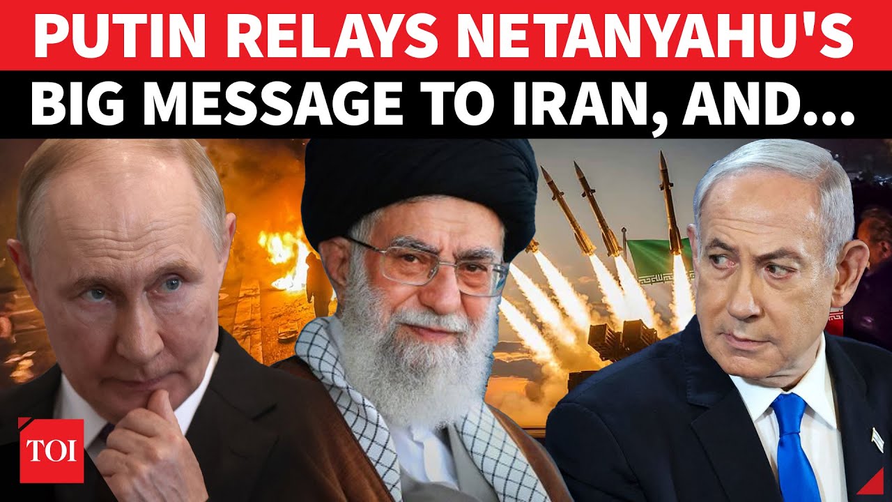 Putin Sends Big Message To Iran & Khamenei After Netanyahu's Call; Huge Reveal Amid US Tensions