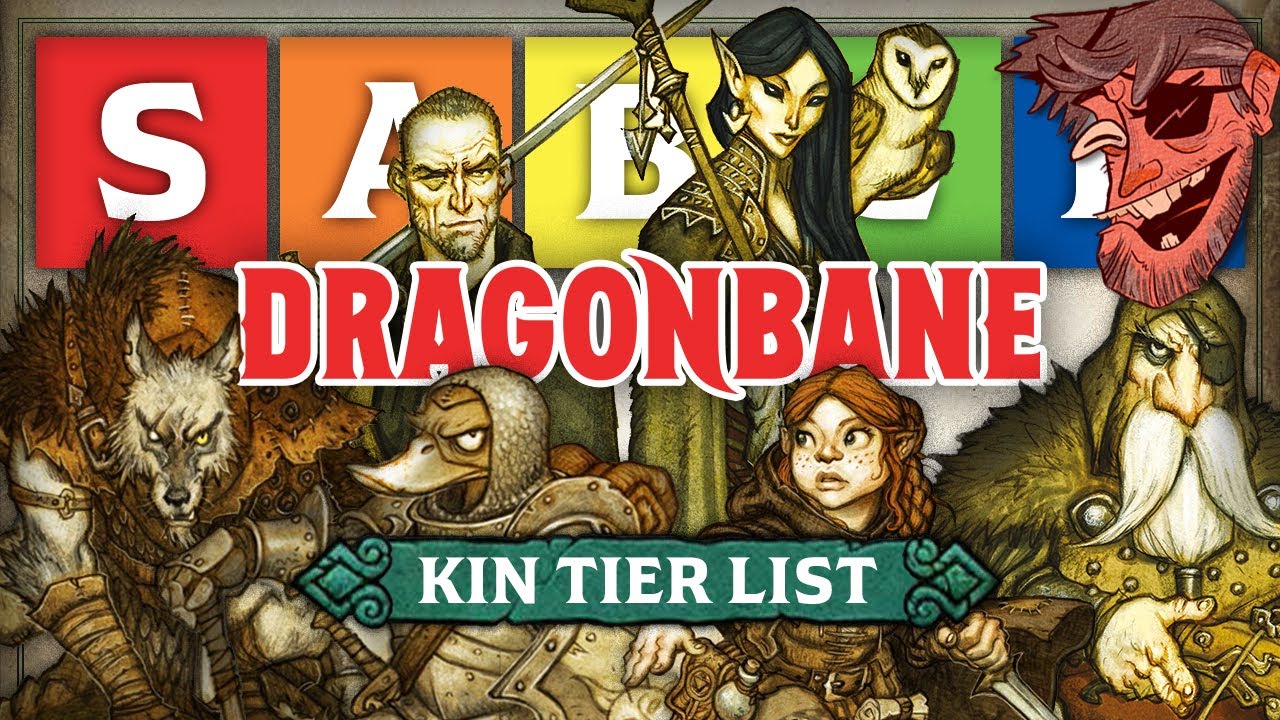 Dragonbane // Kin Tier List (Rulebook Only)