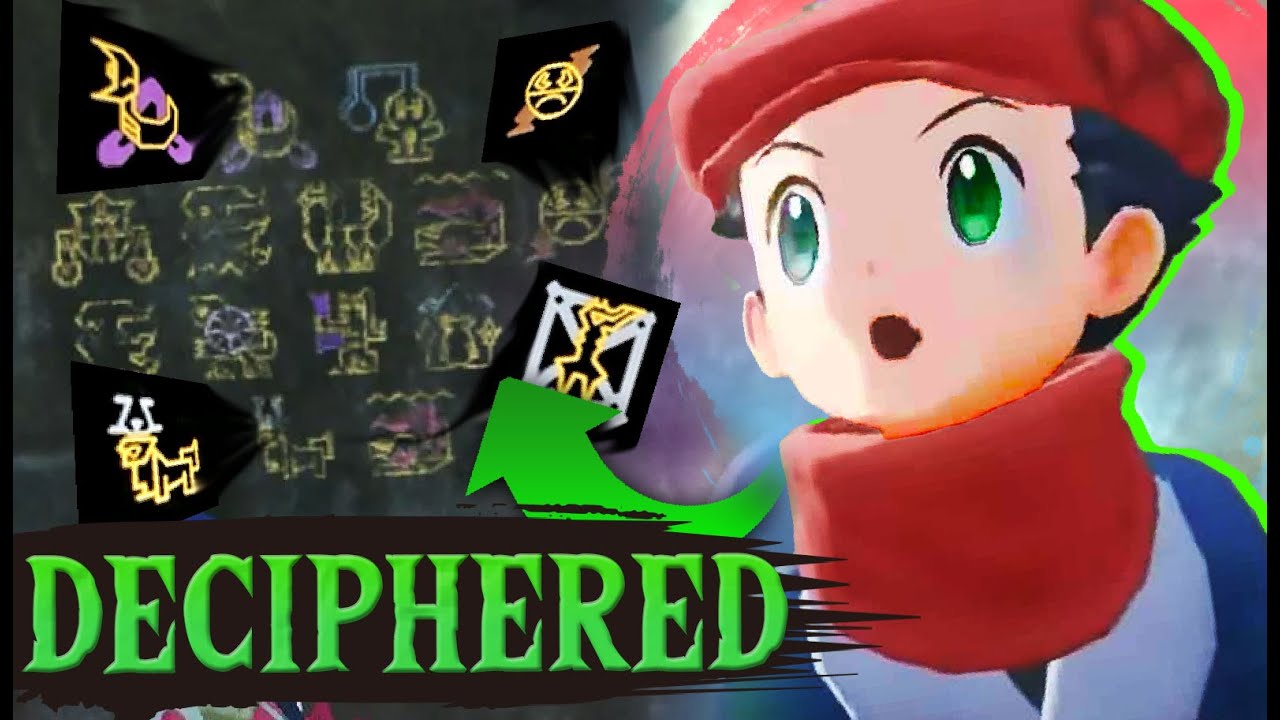 We SOLVED The Hieroglyphs In Pokemon Legends Arceus! - Pokemon Theory