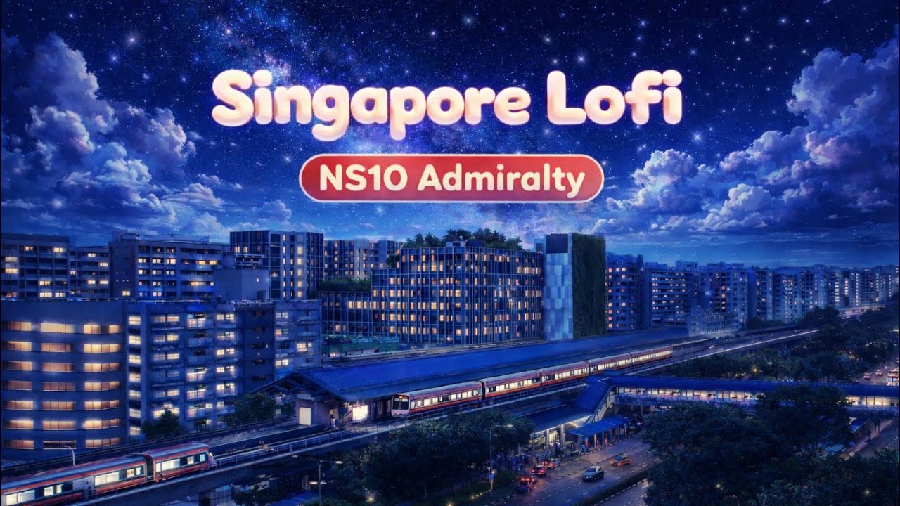 Singapore MRT Lofi — NS10 Admiralty — Love in Transit | Quiet Confidence.