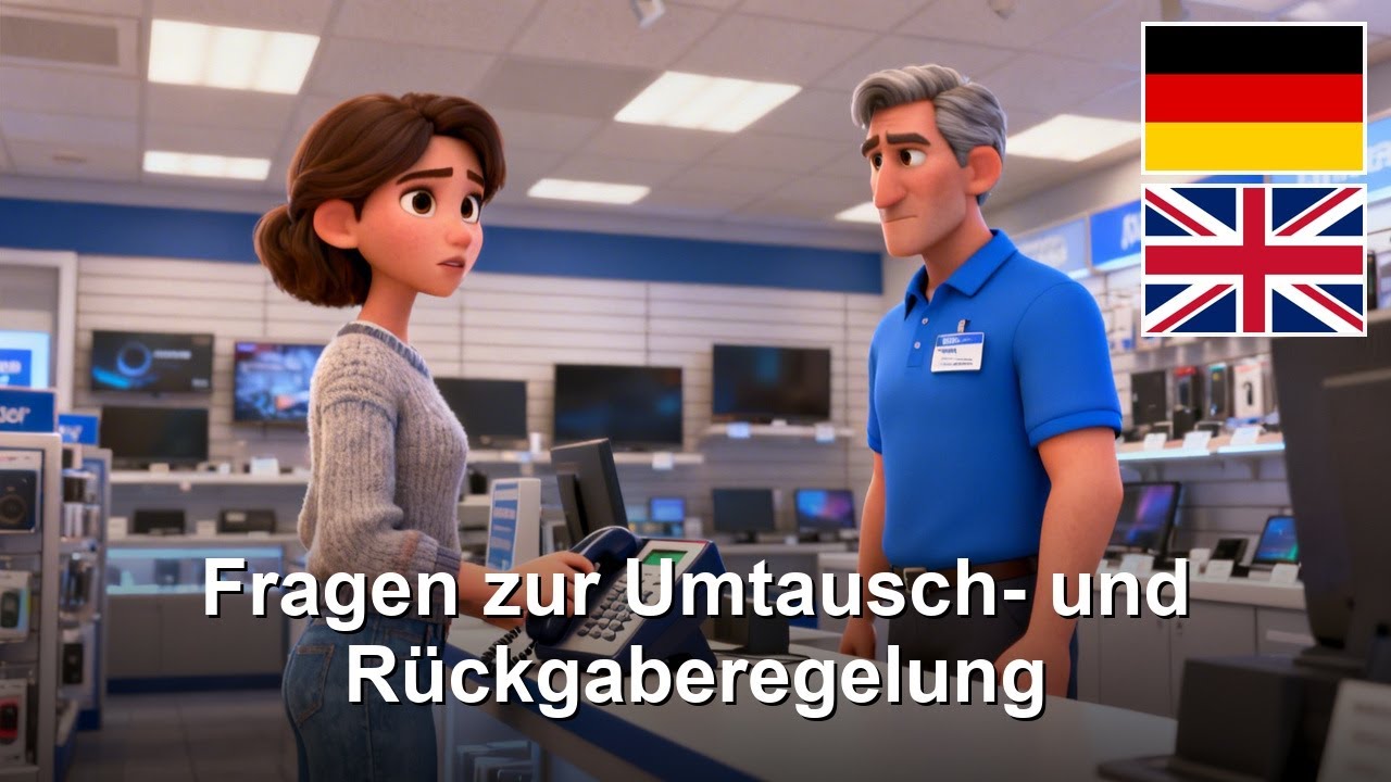 Learn German: 10 Real Conversations | Practice A2-B1 Dialogues + Subtitles