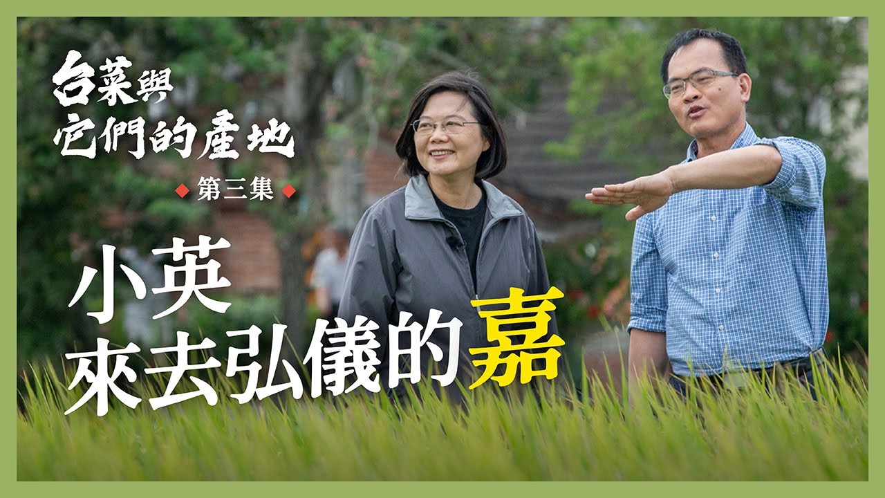 【 台菜與它們的產地 feat.鄭弘儀】台灣米冠全球！總統坐上大型農機體驗農家日常！