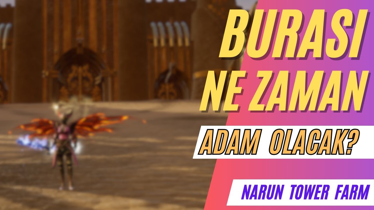 NARUN TOWER FARM PRE TESTİ | Rise Online