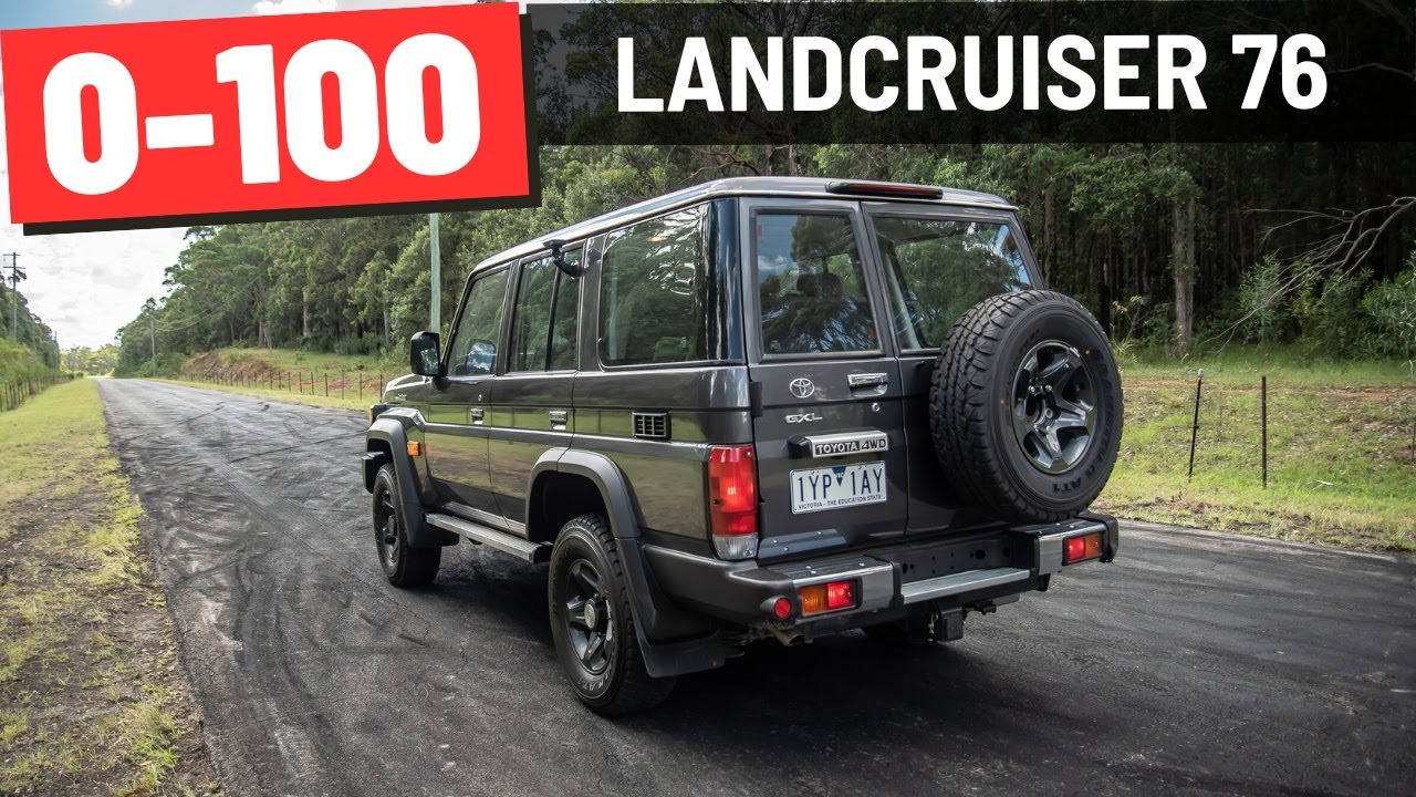 Тест-драйв Toyota LandCruiser 76 серии 2024 года и разгон от 0 до 100 миль/ч
