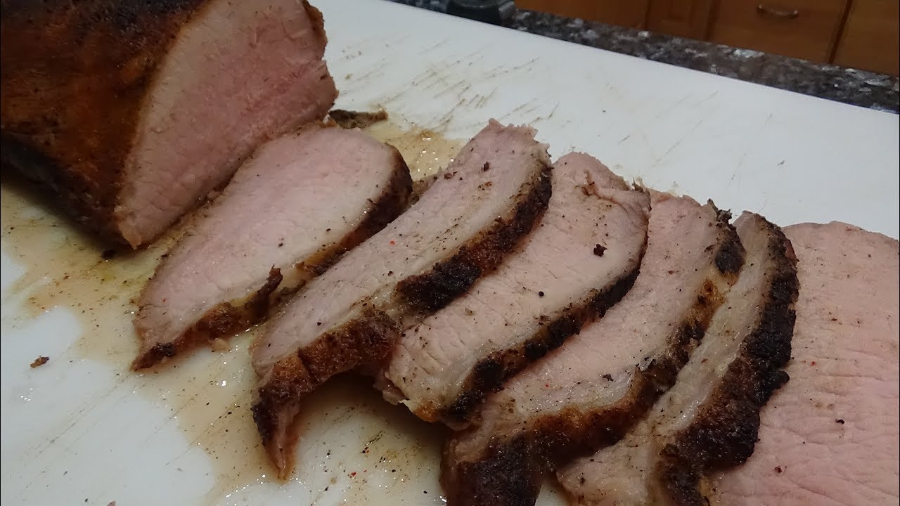 Smoked Pork Loin Sous Vide Style