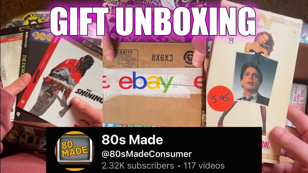 Unboxing Surprise Delivery From @80sMadeConsumer
