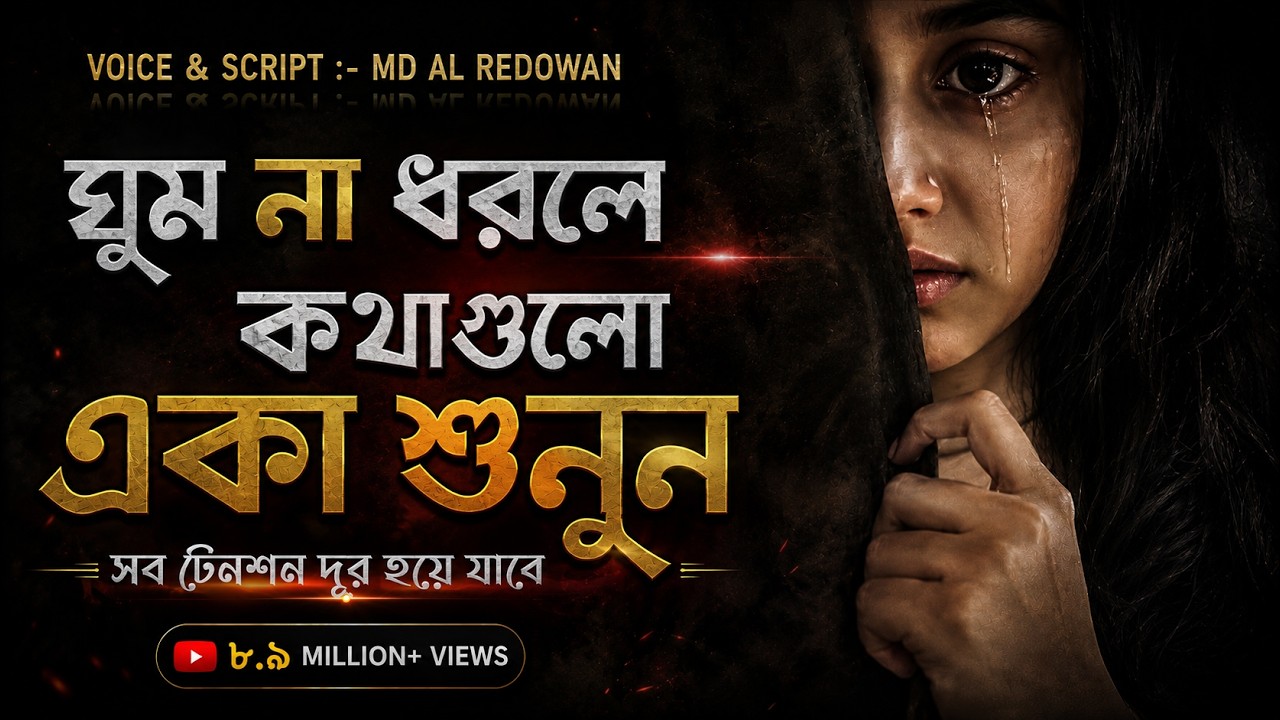 ঘুম না ধরলে - ঘুমানোর আগে একা শুনুন - সব টেনশন দূর হয়ে যাবে - Redowan