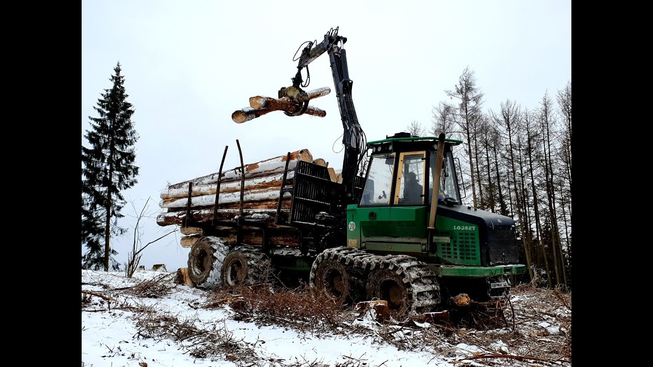 *Sound pur* • Logset 5F • Forwarder • Logging • Rückezug