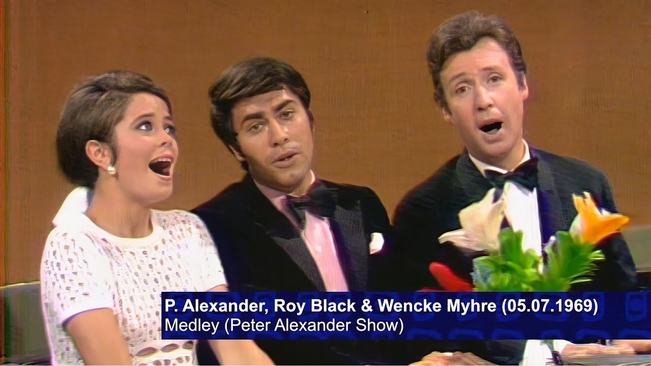 Peter Alexander, Roy Black und Wencke Myhre - Medley | Peter Alexander Show 05.07.1969