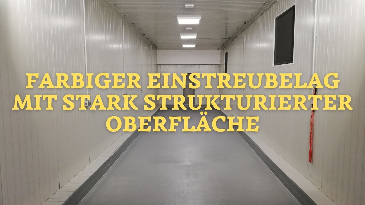 Mannheim rutschhemmende Bodenbeschichtung auf Epoxidharz Basis|