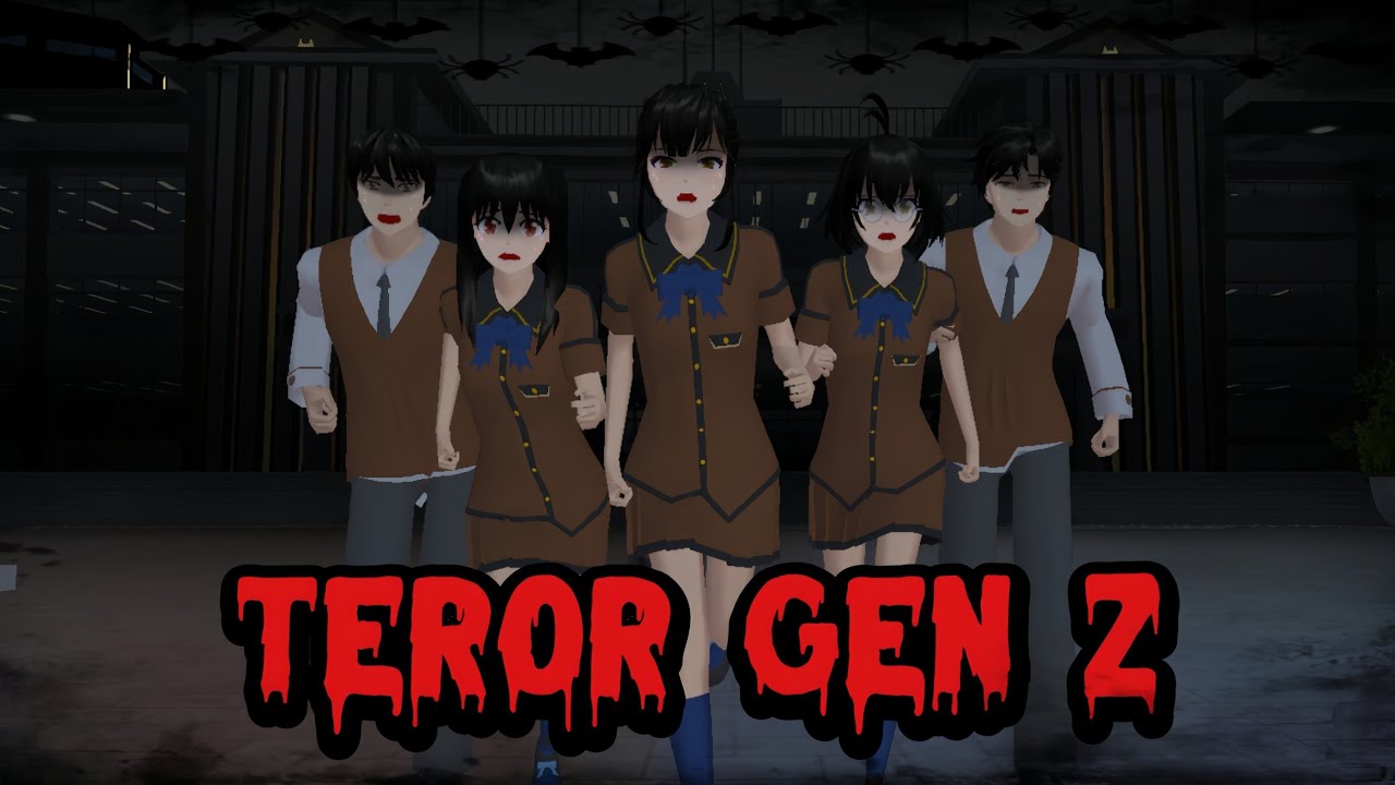 TEROR GEN Z || HORROR MOVIE SAKURA SCHOOL SIMULATOR
