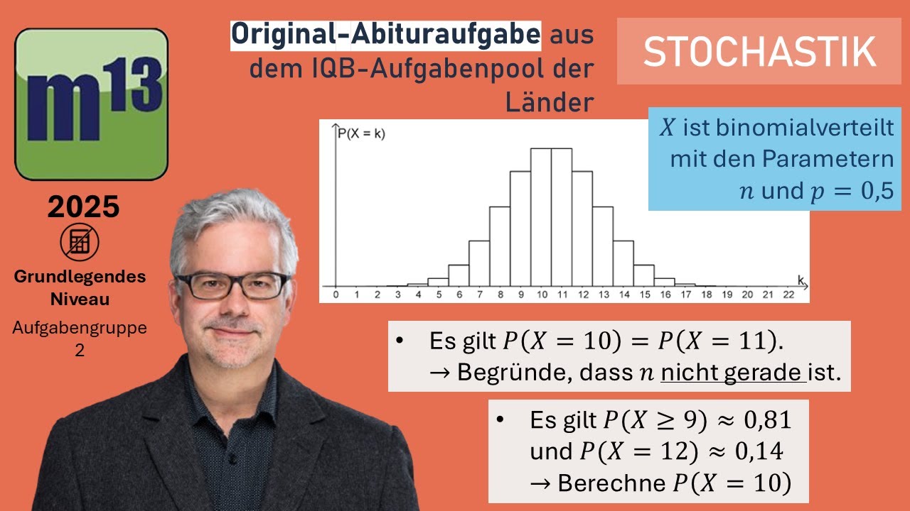 Abitur-Aufgabe: 2025 - STOCHASTIK - OHimi - grundlegendes Niveau - Aufgabengruppe 2