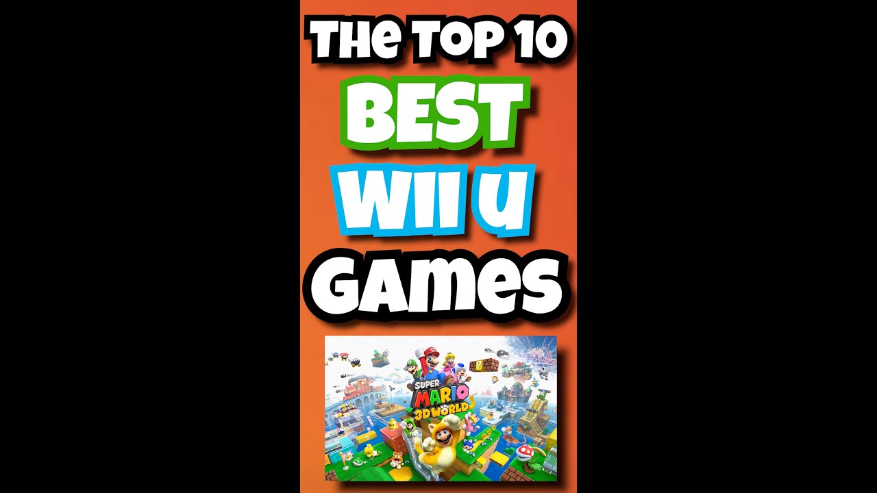 10 ЛУЧШИХ игр для Wii U