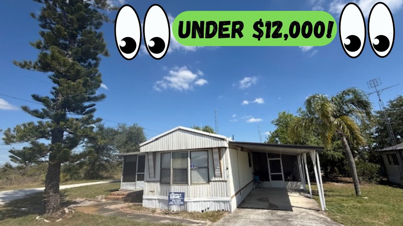 Affordable Florida Living! Mobile Home Under $12,000 in Lake Placid | Full Walkthrough