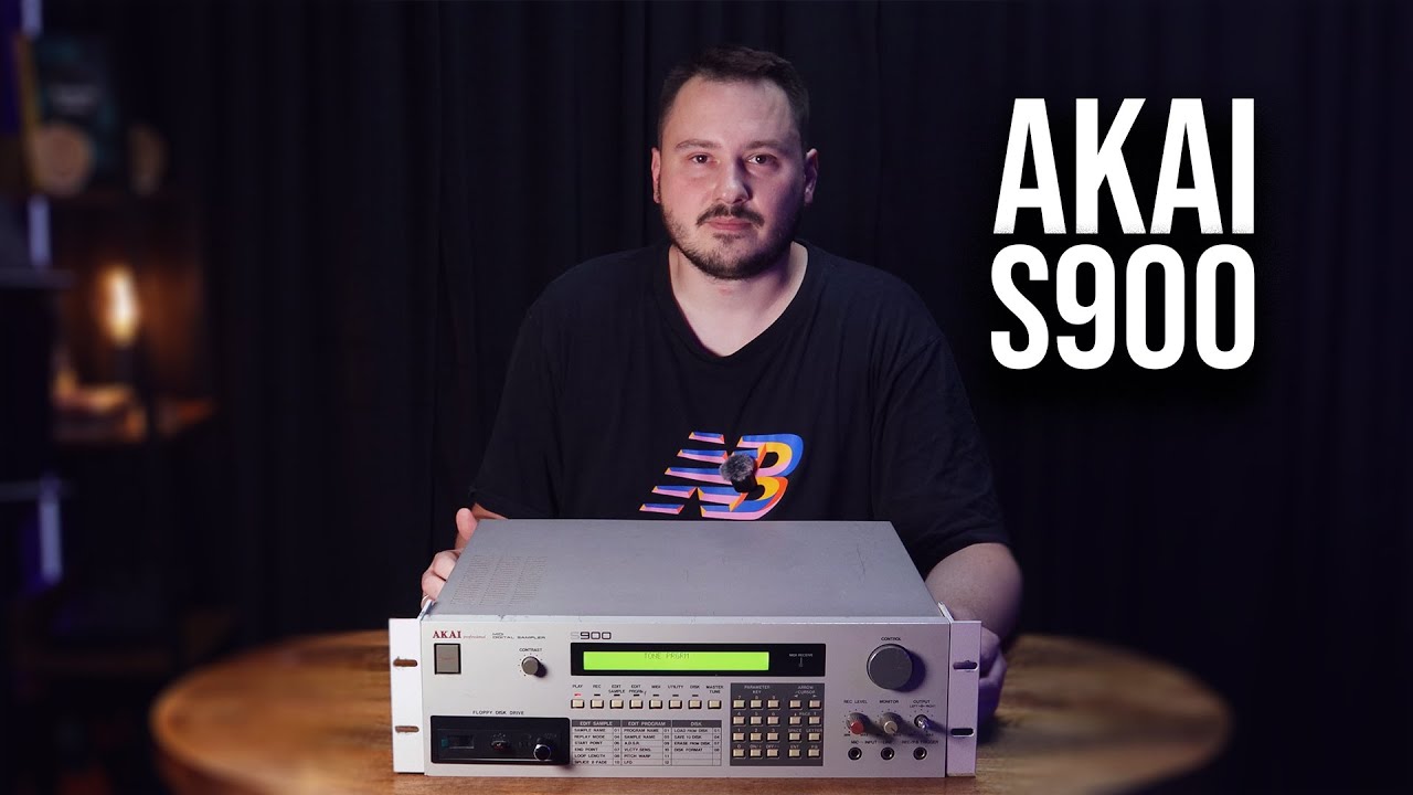 Akai S900 – 12-bitowa legenda samplingu | Historia, brzmienie i modyfikacje | #s900 |