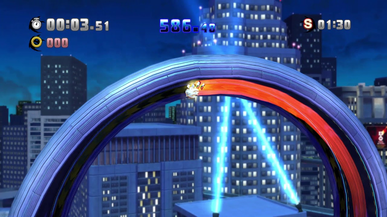 Forced Super Shadow in Speed Highway Act 1 Challenge 2 Hot Pursuit