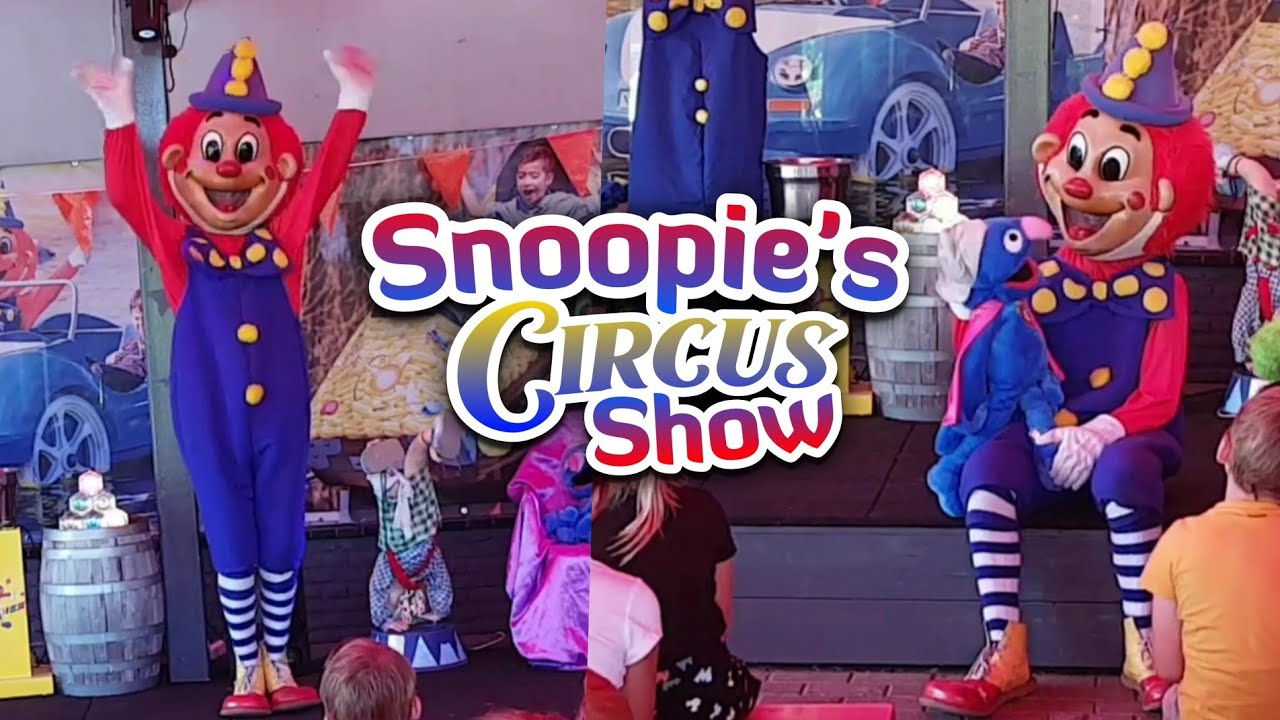 Snoopie's Circus Show | Snoopie Show 2020 | Pretpark de Valkenier.