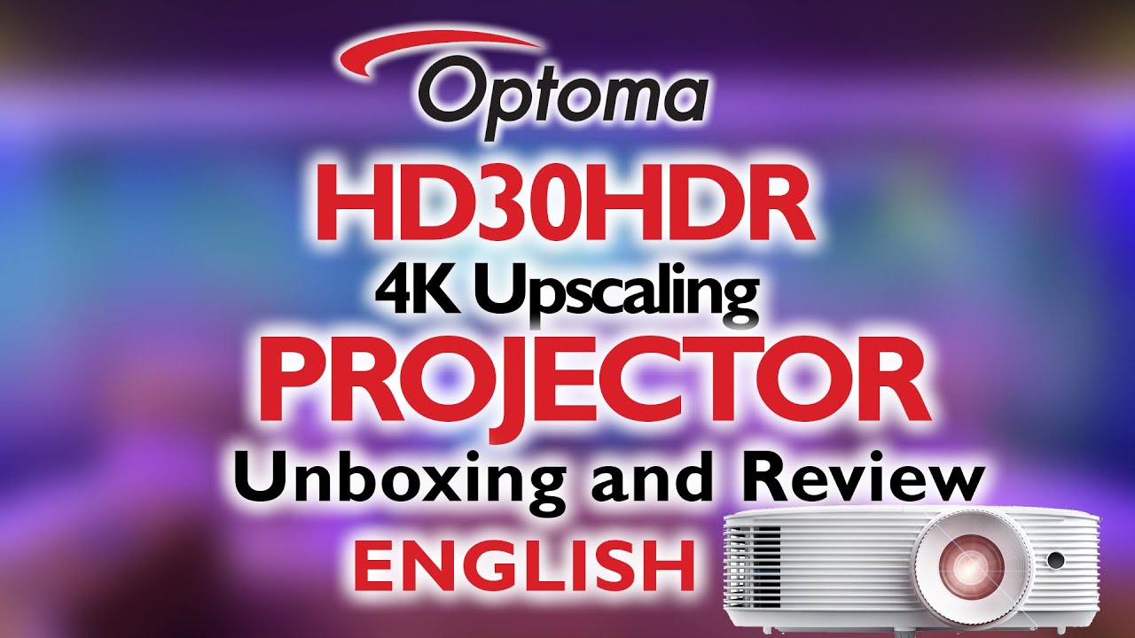 OPTOMA HD30HDR 4K Upscaling Projector
