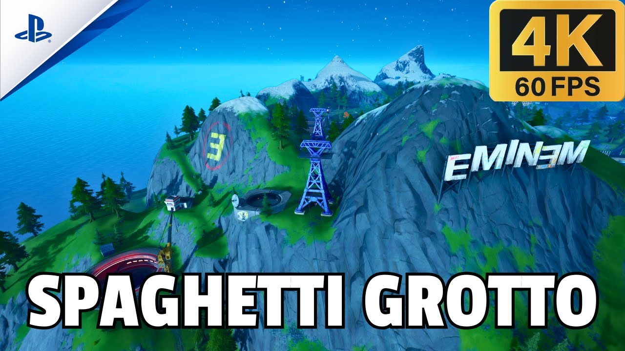 Fortnite Chapter 2 Remix - Exploring SPAGHETTI GROTTO (PS5 4K60FPS) Gameplay