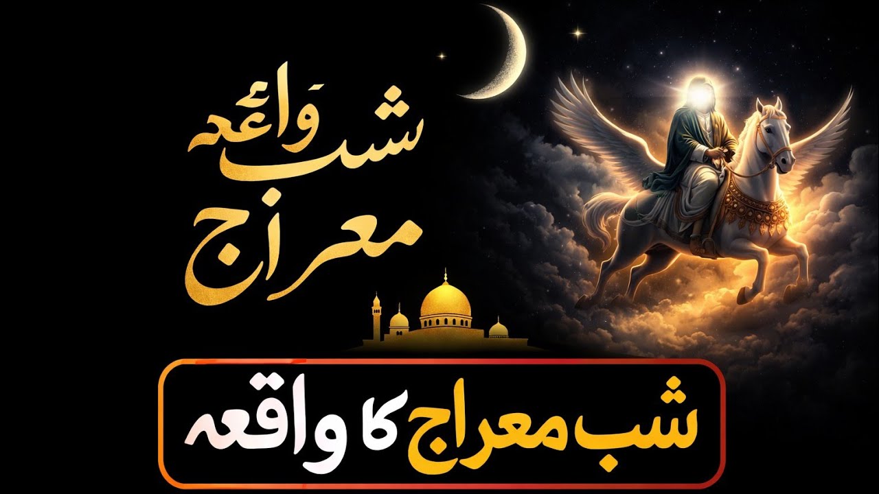 shabe maraj ka waqa | documentary | Shab e meraj | eman afroz biyan