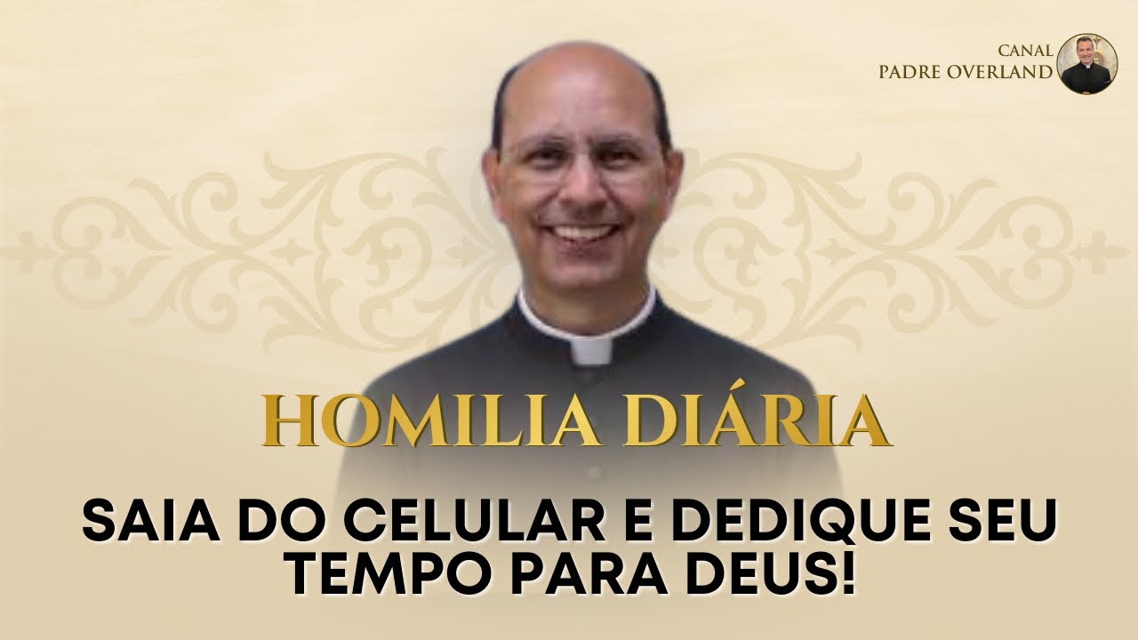 Saia do celular e dedique seu tempo para Deus! (Pe. Paulo Ricardo - Homilia - 22/02/2026)