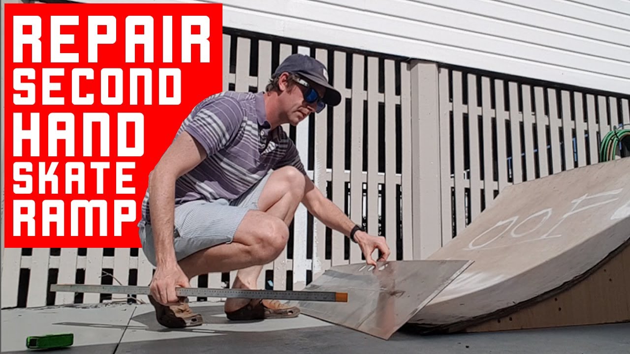 How to repair an old skate ramp