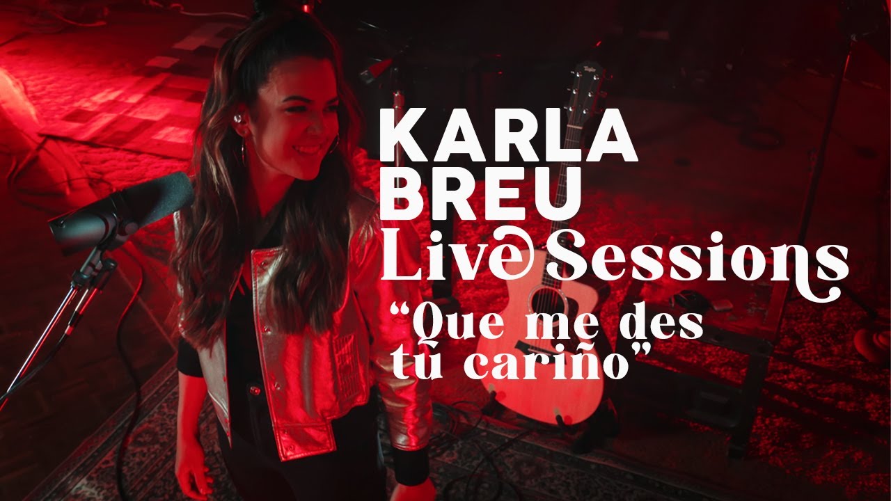 Karla Breu - Que Me Des Tu Cari&ntilde;o (Cover) - Live Sessions