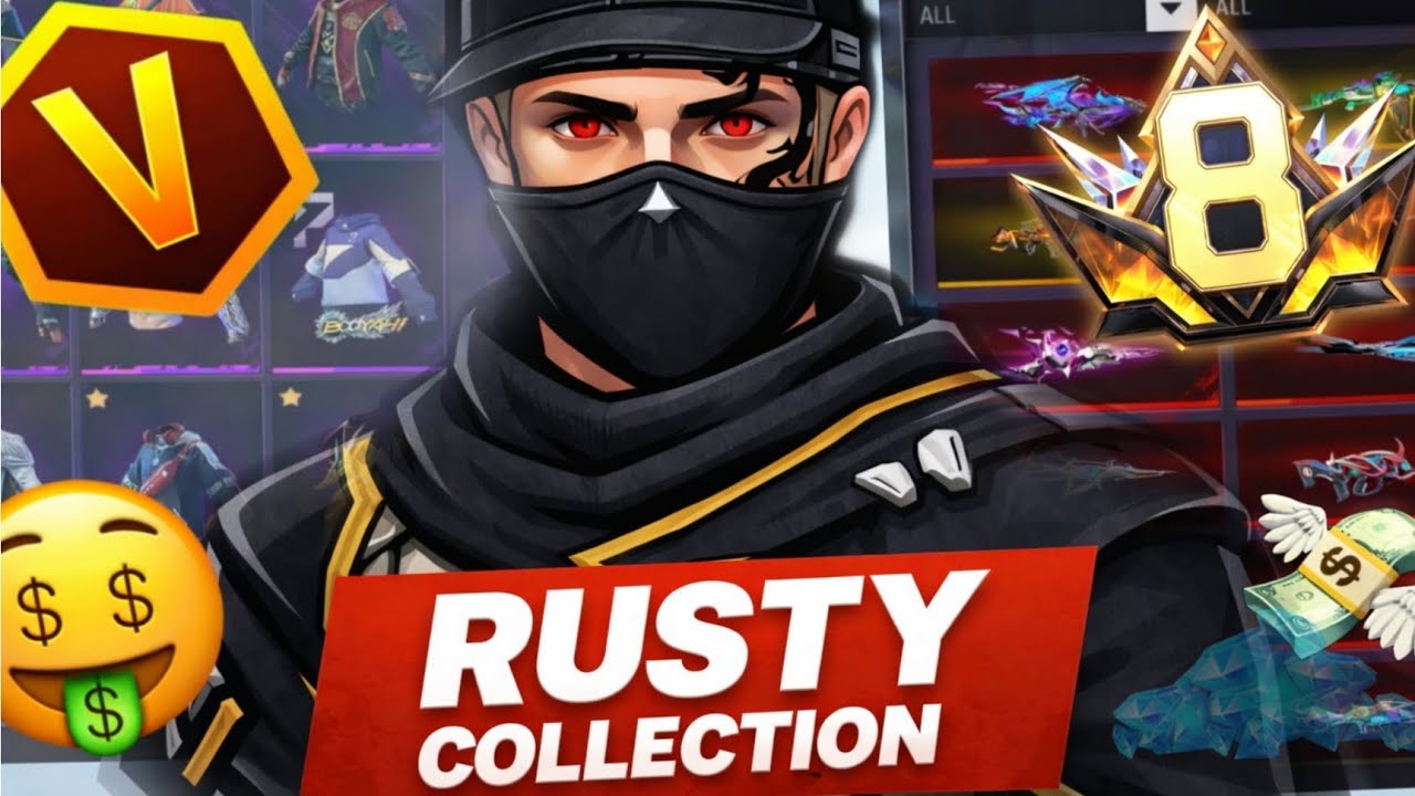 FREE FIRE ID COLLECTION - RUSTY | GARENA FREE FIRE 