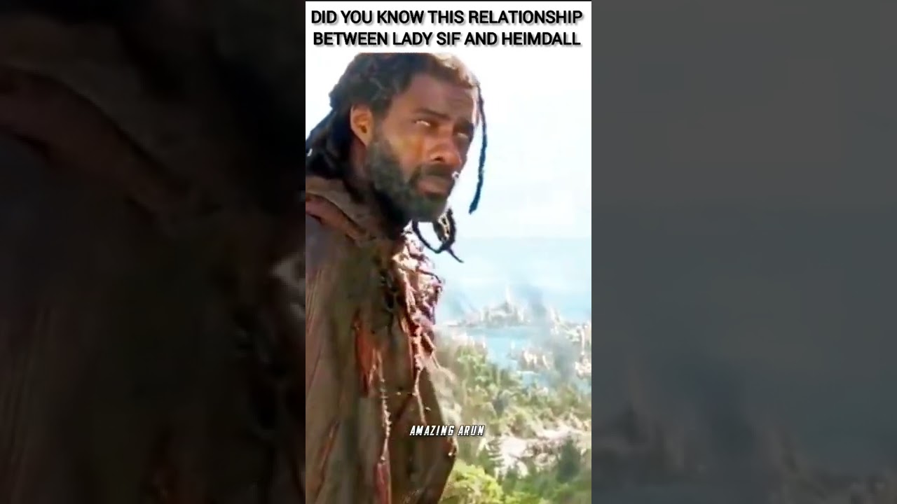 #shorts Did you know the relationship between heimdall and lady sif #marvel #facts