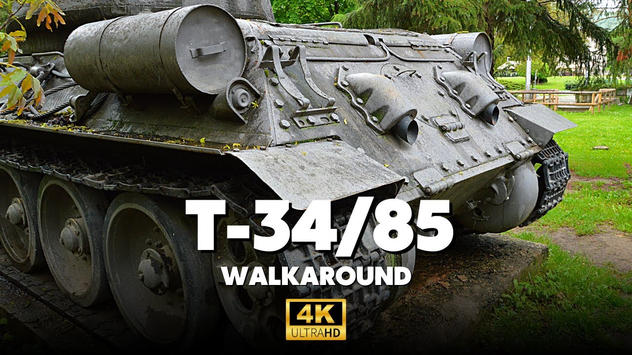 T34/85 |WALKAROUND| Museum of Slovak National Uprising, Banská Bystrica, Slovakia