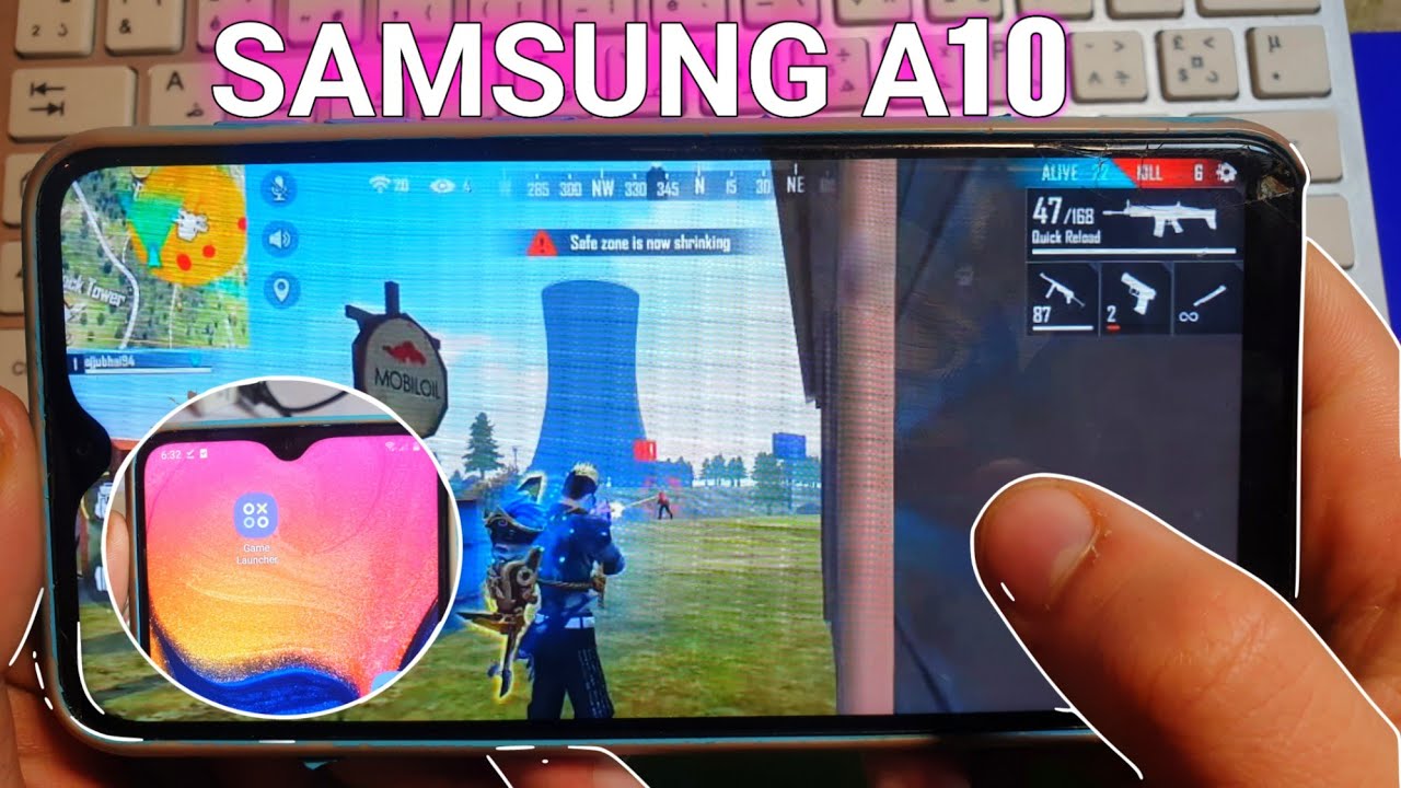 تجربة هاتف Samsung A10 في فري فاير 📱 هل انصح بشرائه؟ 🤔