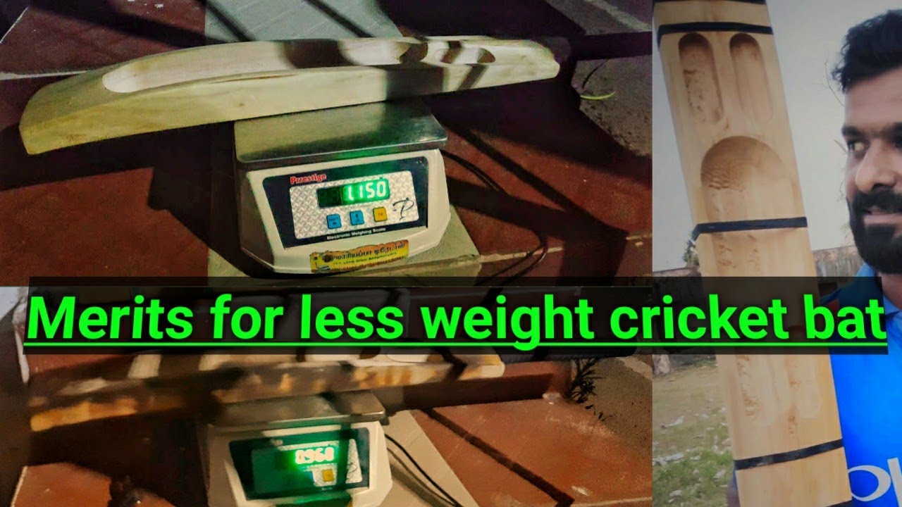 Light weight cricket bat | how to reduce bat weight |