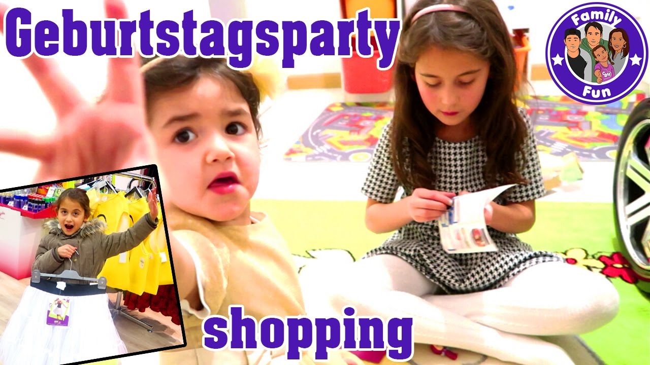 MEGA SHOPPINGTOUR FASCHINGSKOSTÜM und GEBURTSTAGSPARTY Vlog #50 Our life FAMILY FUN