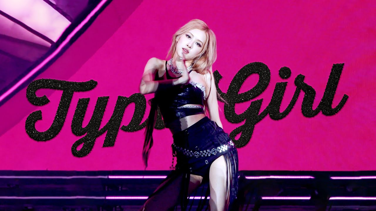 230415 BLACKPINK ROSÉ 로제 Coachella 코첼라 직캠 fancam - Typa Girl